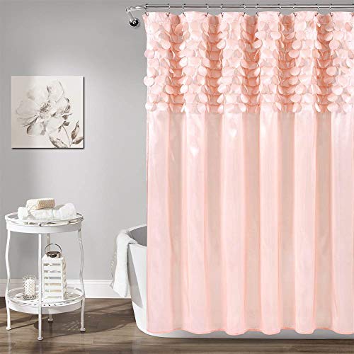 image for Lush Decor Lillian Shower Curtain Single 72