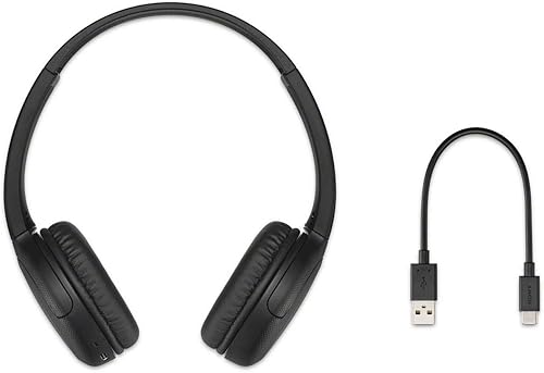 Miniatura 5 de Sony Auriculares inalámbricos WH-CH510 Auriculares inalámbricos Bluetooth con micrófono para llamadas telefónicas, color negro
