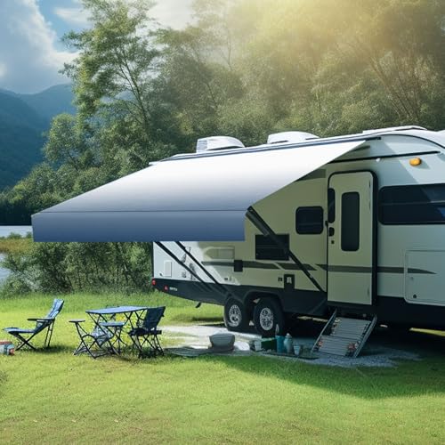 CYLAND 16ft RV Awning Fabric Replacement Compatible...