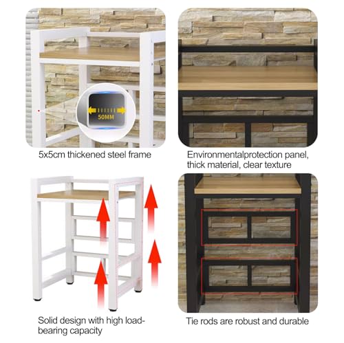 Adjustable Height Dryer Stand for Front Load Washer & Dryer, 400KG Capacity Stacking Kit, Space-Saving Rack for Small Kitchen or Bathroom, Portable Tumble Dryer Stand. - Image 6