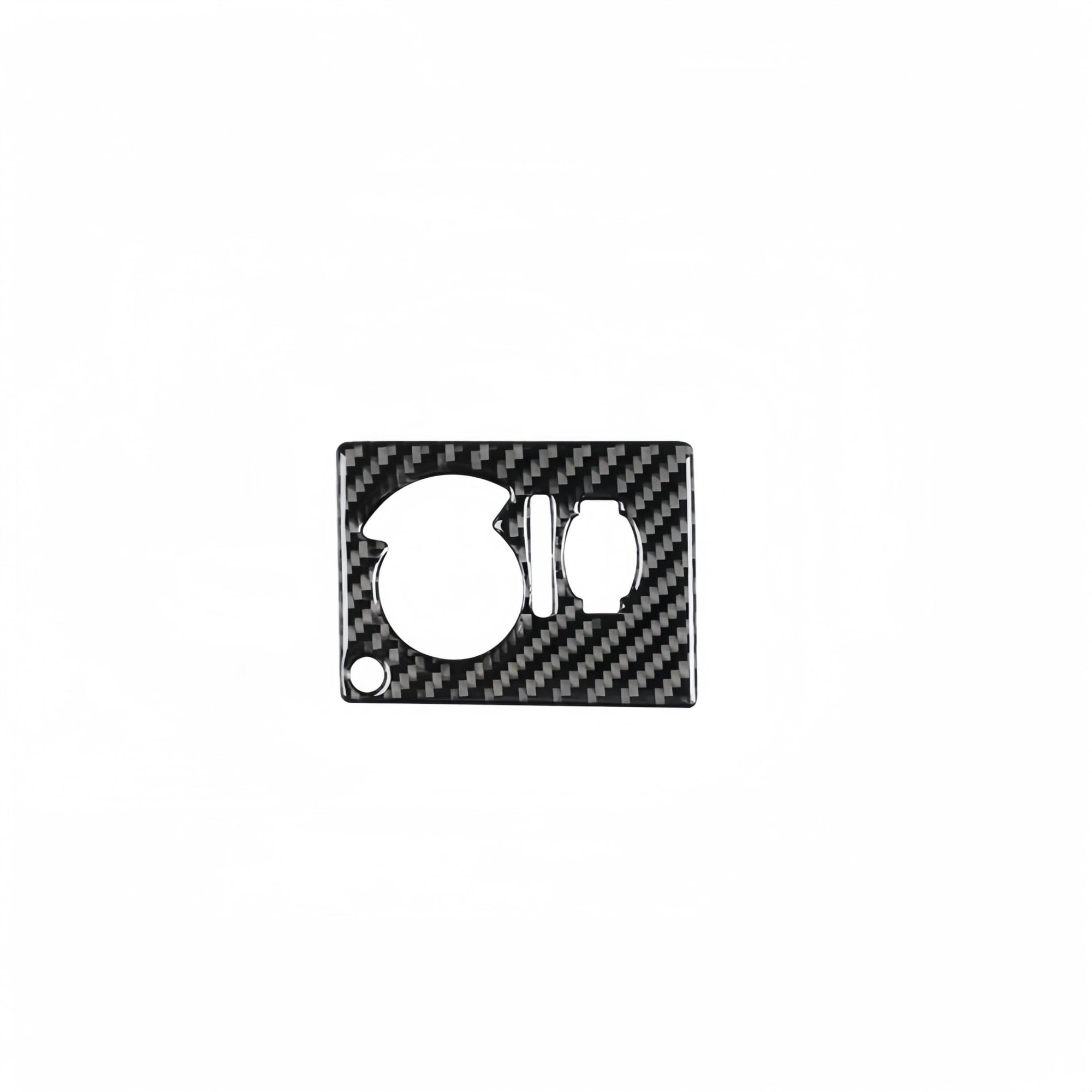 Car Headlight Switch Panel Trim Cover Decorative Sticker for Dodge for Challenger 2008-2014(A)