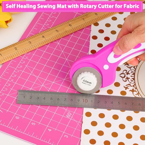 Audab Rotary Cutter and Mat Set
