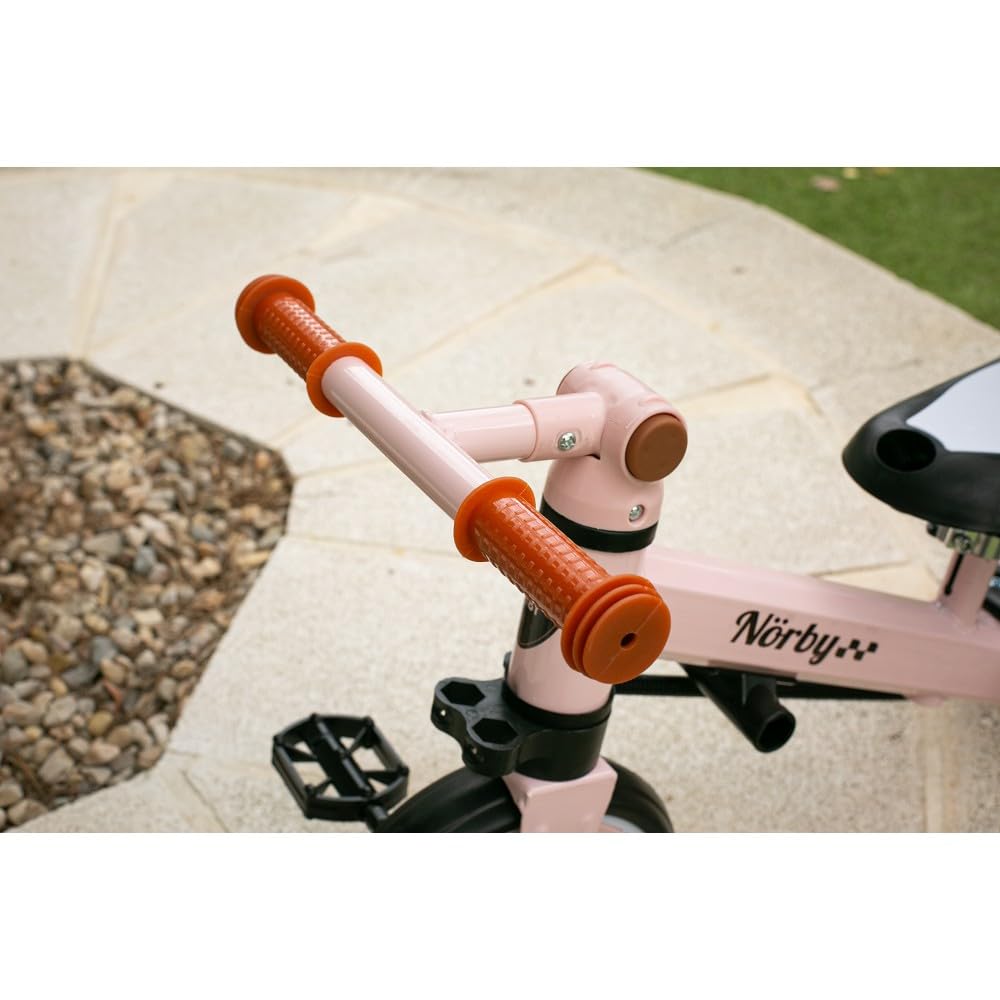Interbaby - Triciclo "Norby" e Bici Evolutiva 5 in 1 con Capottina - 1-5 Anni