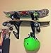 StoreYourBoard Skateboard Rack, 3 Board Wall Storage Mount, Home and Garage