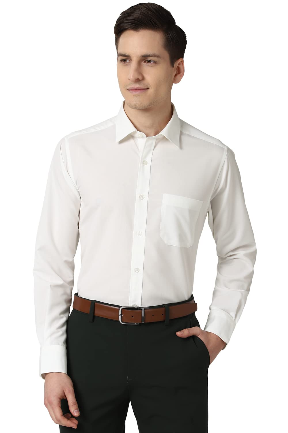 Men's Solid Regular Fit Shirt