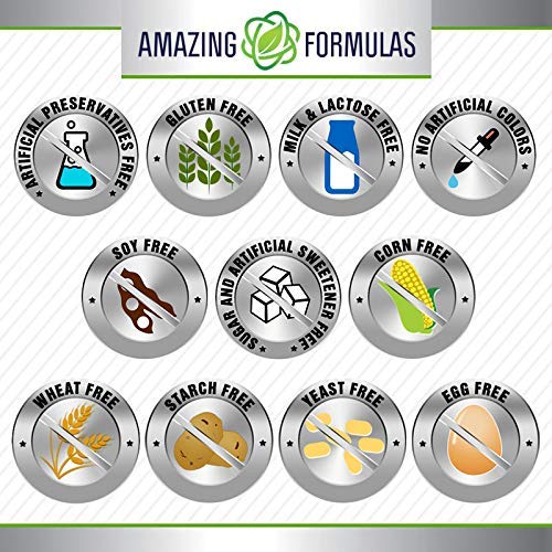 Amazing Nutrition 3955 Amazing Formulas Lecithin 1200Mg High Potency 240 Softgels Supplement thumb #3