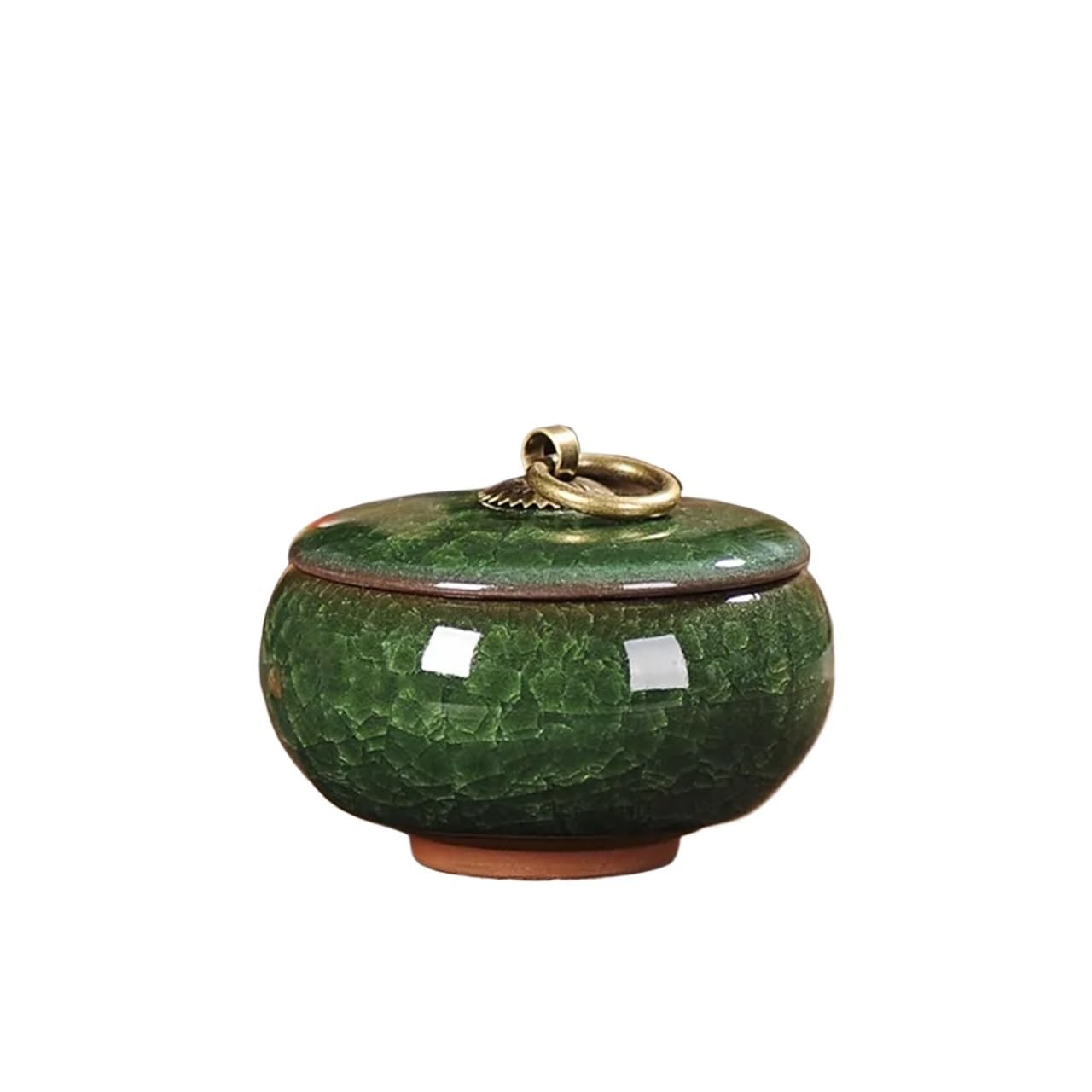 LPATEBCVU Ceramic Tea Caddy Tea Coffee Sugar Storage Jar Mini Ceramic Kitchen Bottles & Jars Containers Home Decor