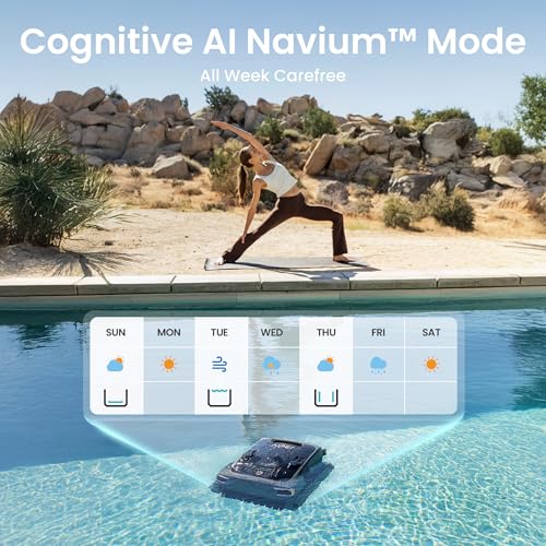 Image of Aiper Scuba V3 Ultra AI-Cognitive Robotic Pool Cleaner & Skimmer with Dual-Camera AI Vision, All-in-One Cleaning, 8,500 GPH Suction, Smart Surface Parking & Multi-Layer Filtration, Grey
