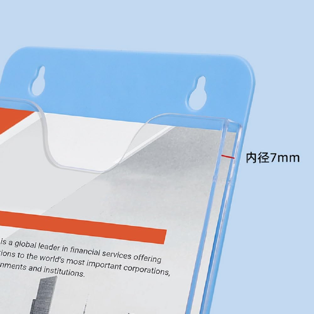 Amazon.co.jp: DIFEIUKI 壁掛け カタログスタンド 2個セット A4