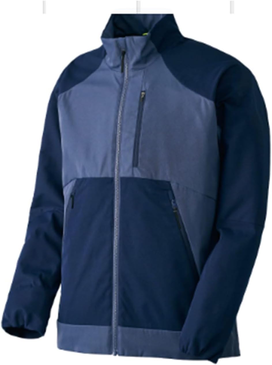 ワークマン エックスシェルター 断熱&beta;ライトウォームジャケット ネイビーグレー Mサイズ 1個メンズ レディース 防寒