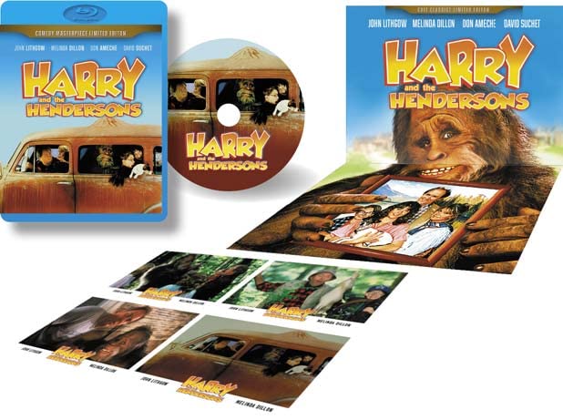 Harry and the Hendersons (1987) ( Bigfoot and the Hendersons (Harry & the Hendersons) ) [ Blu-Ray, Reg.A/B/C Import - Denmark ]