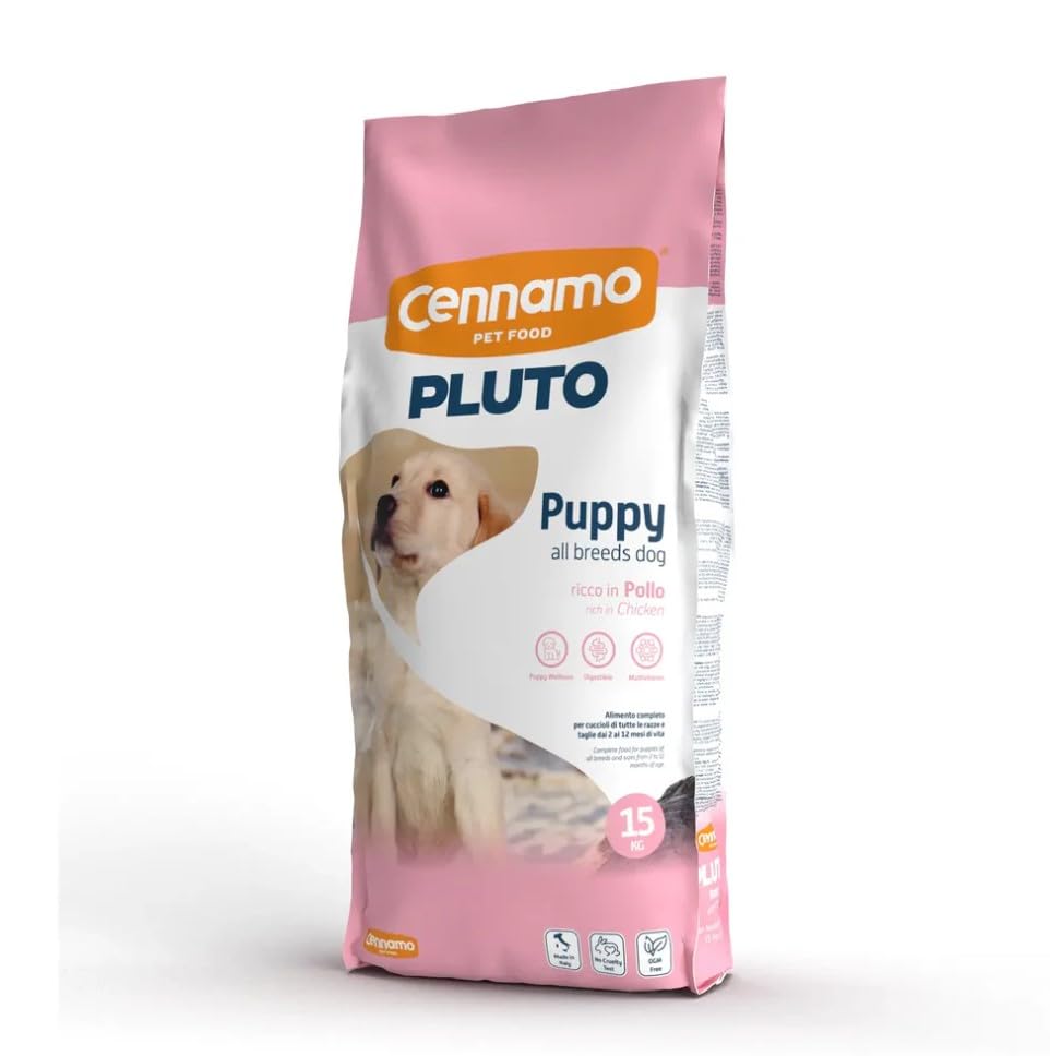 Proteine animali disidratate (pollo 30%), grano duro, mais, riso, farina di pesce 4%, oli e grassi, carrube, lieviti, vitamine e minerali. ADDITIVI - Additivi Nutrizionali: Vitamina A 12000 UL/ kg, Vitamina D3 800 UI/kg, Vitamina E (tutto-rac-alfatocoferile acetato) 80 UI/kg, Taurina: 700 mg/kg. Additivi Tecnologici: Tripolifosfato di sodio, Antiossidanti, Coloranti.
