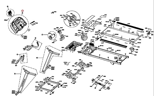 Image of Hydra Fitness Exchange Display Console Assembly 1000468251 Works 7.0AT-04-TM1021 Treadmill