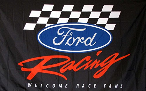 NEOPlex Ford Racing Checkered Traditional Flag