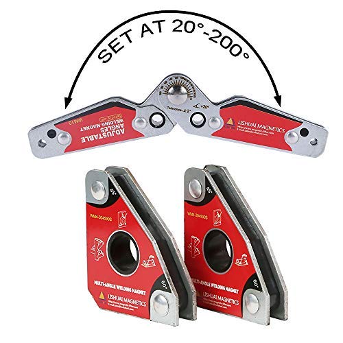 Amazon | LISHUAI (溶接 マグネットセット) マルチ 角度 ミネオジム