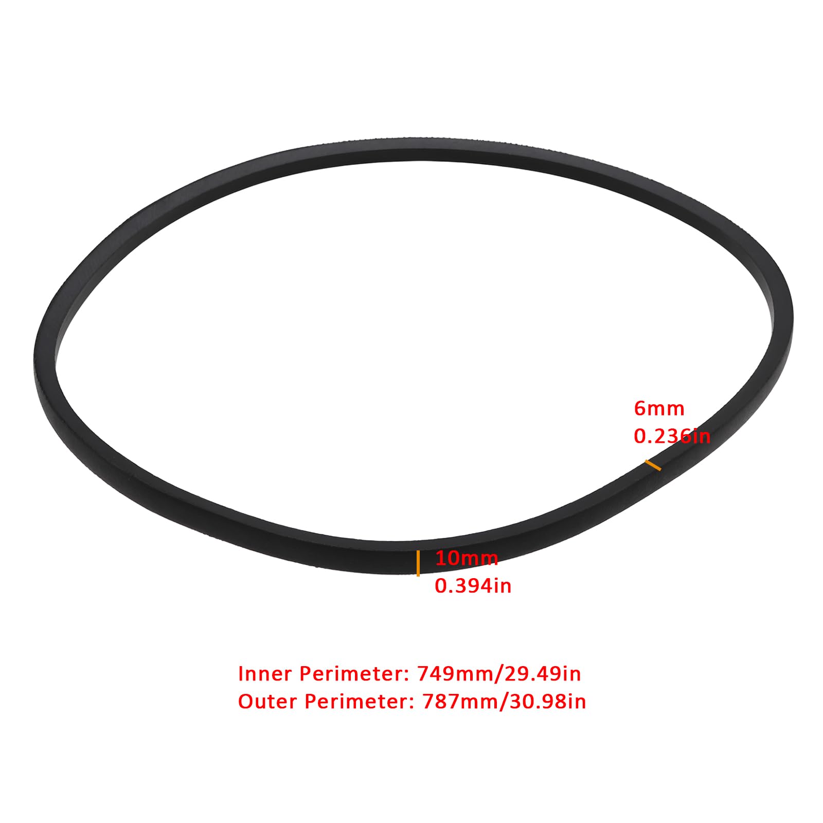 SG Store Pas napędowy kosiarki RL534TR kompatybilny z silnikiem Honda GCV160