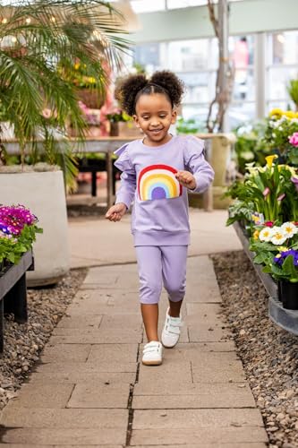 Monica + Andy Baby Girls' Double Ruffle Sweatshirt4