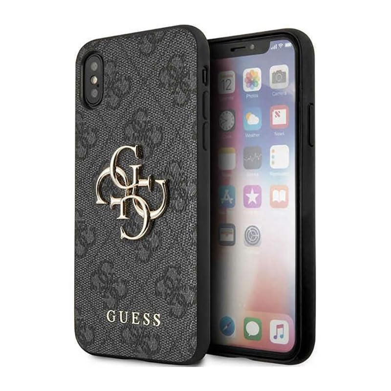 GUESS GUOHCP14SGLHFLGO Coque Rigide pour iPhone 14 6,1" Doré