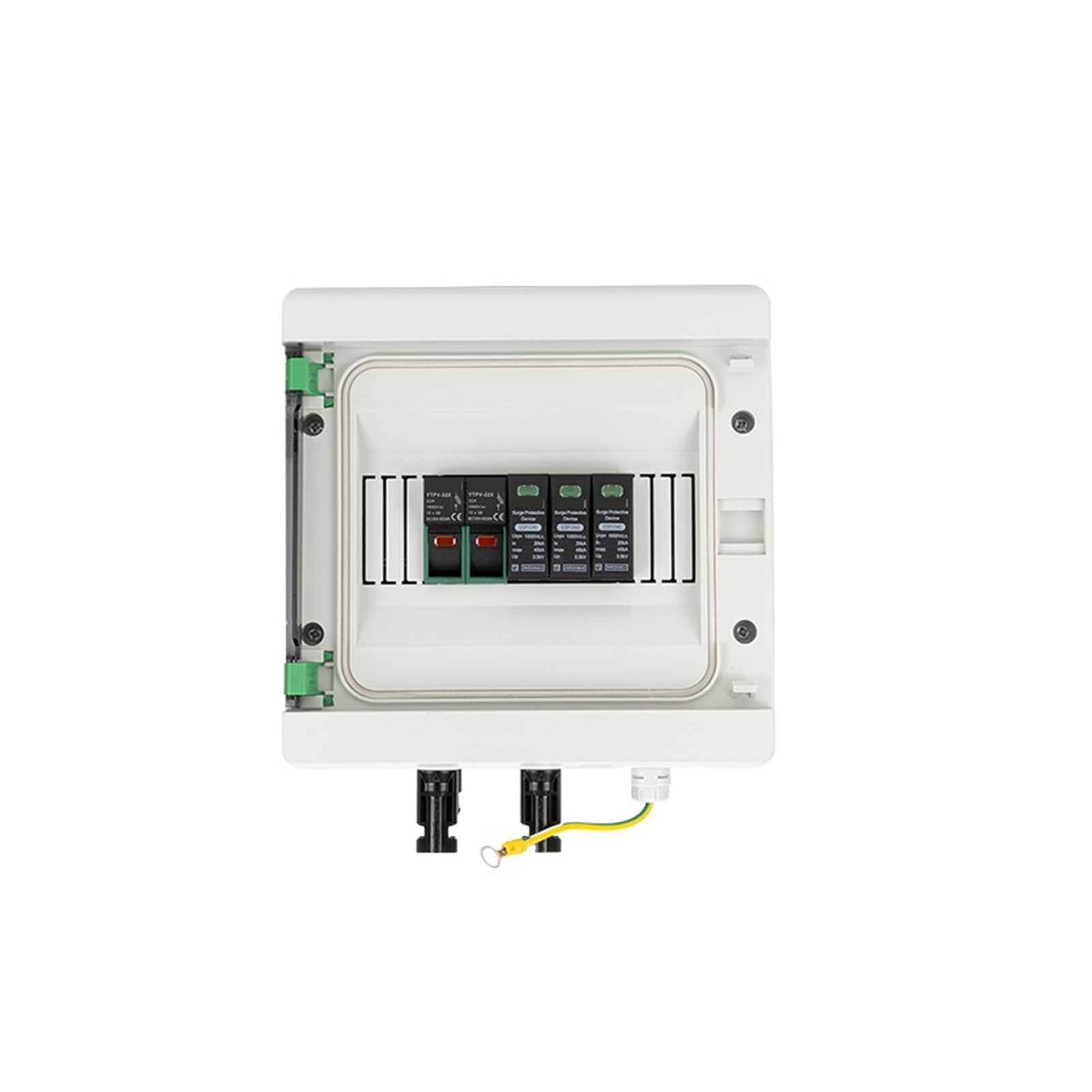 RWRAPS Scatola combinatrice fusibili DC 1-in-1-out 1000V Semplice Esterna Impermeabile 1 Stringa IP65 PV Protezione Contro Le sovratensioni solari