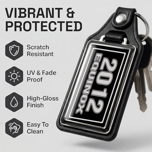 Image of Brotherhood Car Key Chain for Equinox - Classic Models Keychain for Men and Women Gift Key Ring - 2012