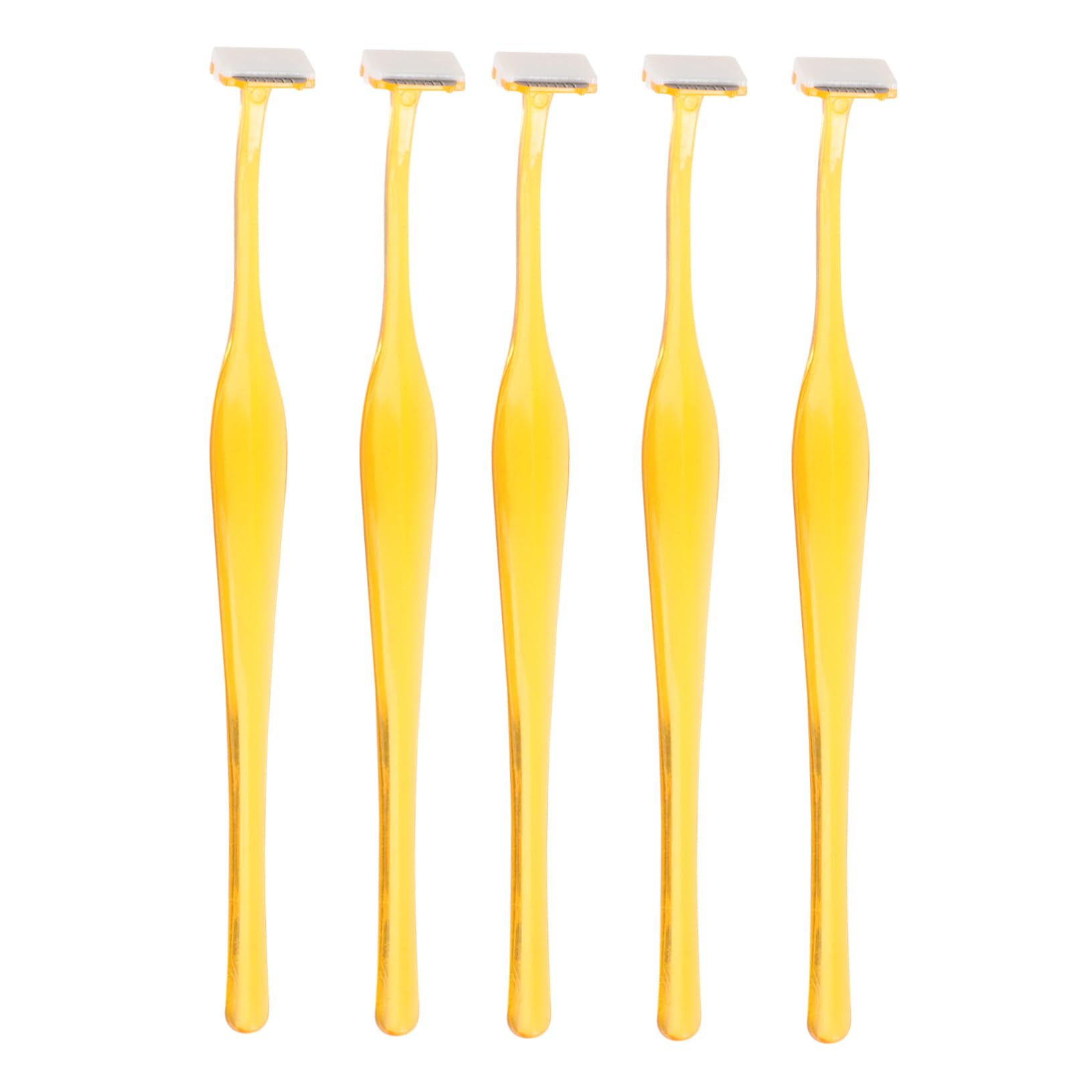 Ipetboom Women's Eyebrow Plucker 5pcs Eyebrow Trimmers Plastic Razor Gentle and Random Color