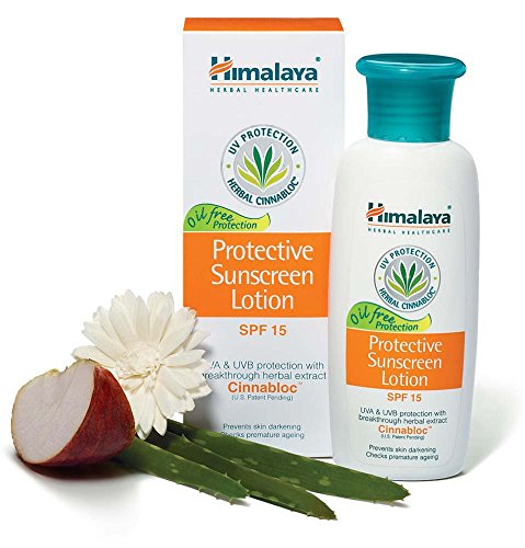 Image of Himalaya Nourishing Skin Cream, 200ml And Herbals Protective SPF 15 Sunscreen Lotion, 100ml, Oily
