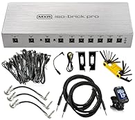 Delivers clean, consistent voltages to a full range of pedal types. Sleek form factor fits under most popular pedalboards, mounting brackets and screws included. Power everything from low-current analog pedals to high-current multi-FX units. Four fix...