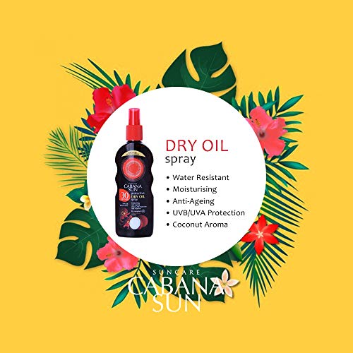 Cabana Sun CABANA Tiefbräunungs-Trockenölspray LSF30, 200 ml – Ansicht 2