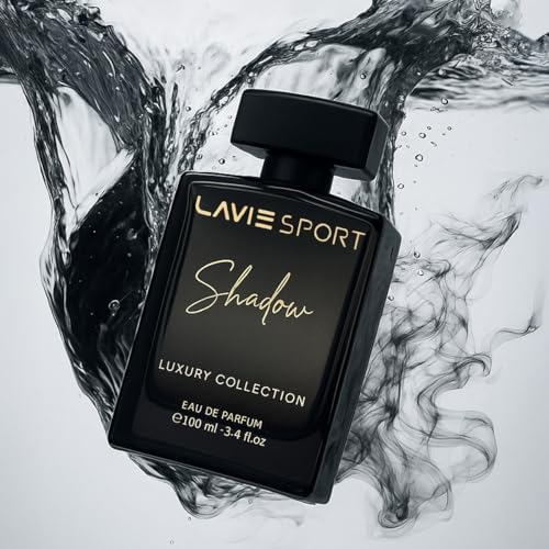 Image of Lavie Sport Shadow | Long Lasting Perfume for Men | EDP 100ml |Bergamot, Pepper, Oud, Amber, Leather, Vetiver, Musk | Premium Unisex Fragrance