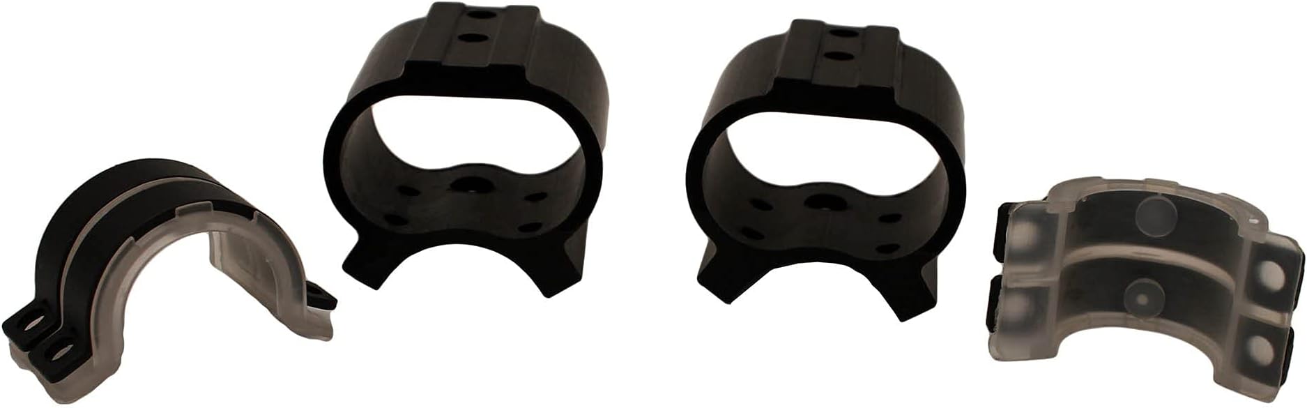 1" See-Thru Ring Marlin 336 Black, Clam