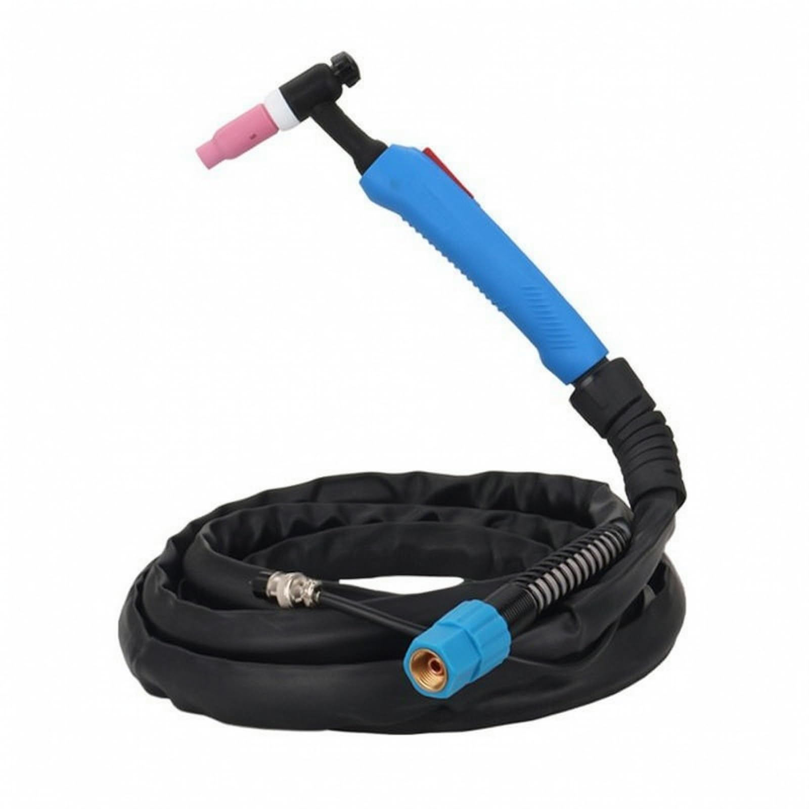 Milageto Antorcha Soldadura Ergonómico Mango estampado, Antorcha con Conector, Herramienta, para Reparaciones, Soldadores, Profesionales, 8M, Wp17