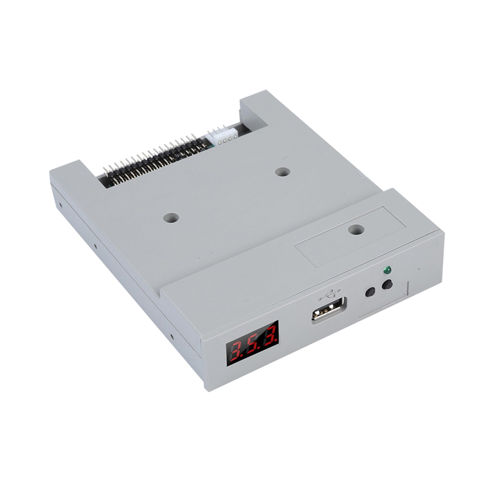 Denash Emulador de Unidad de Disquete, Emulador USB Fácil Instalación, Seguridad de 1,44 MB para Equipos de Control Industrial