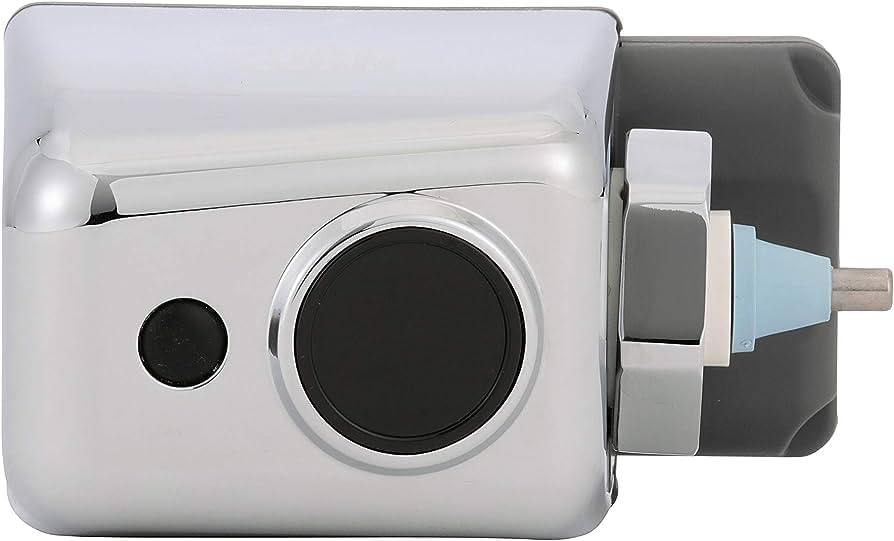 AquaSense E-Z Flush Kit de reequipamiento con cubierta de policarbonato de alto impacto en cromo disponible en Yaxa Mexico