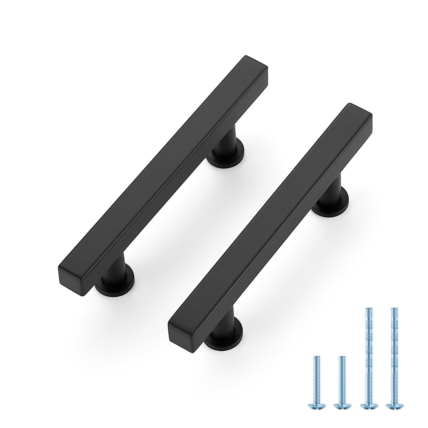 JOY DECOR Matte Black Cabinet Handles Square Cabinet Pulls, 3 Inch, 10 Pack — Amazon image 9