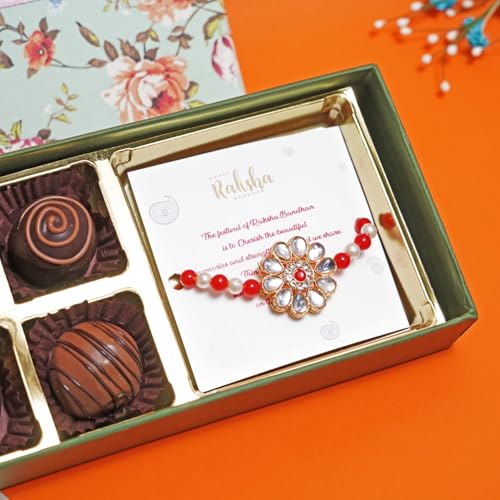 Image of Velvet Fine Chocolates Joyous Rakhi Box