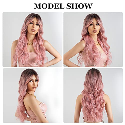 Esmee-Long-Wavy-Pale-Pink-Wigs-for-Women-Natuaral-Synthetic-Hair-Heat-Resistant-Ombre-Wig-for-Daily-Party-Cosplay-Use