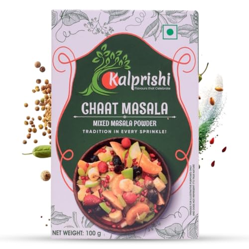 Image of Kalprishi Premium Chat Masala 100g | Authentic Chaat Masala | salad Spice Mix