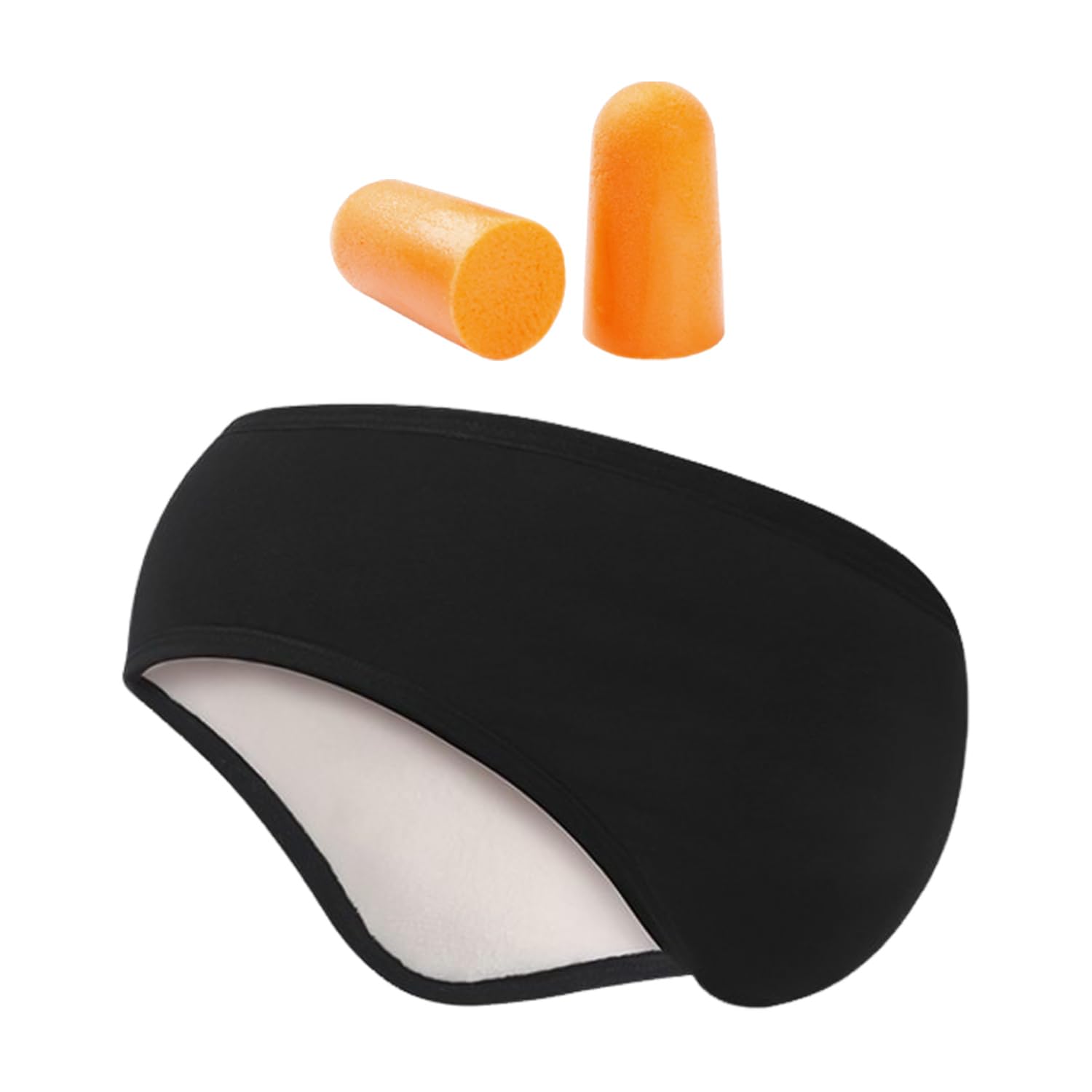1 Pezzo Di Cuffie Antirumore Resistenti Al Freddo E 1 Paio Di Tappi Per Le Orecchie, Cuffie Antirumore, Cuffie Termiche, Cuffie Sportive, Cuffie Per Dormire