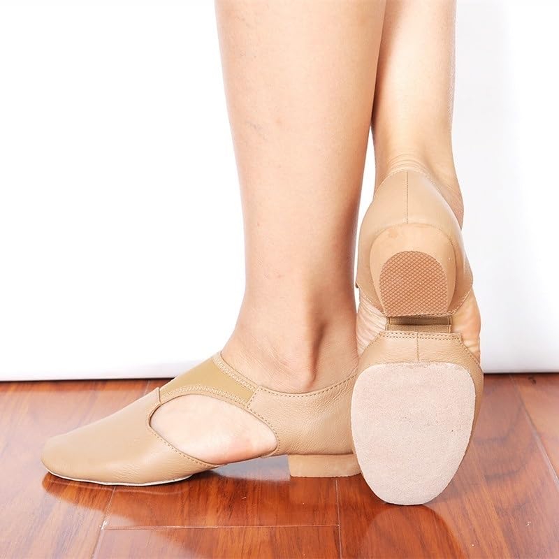 Amazon.com: HDNSAUD Ballet Shoes Genuine Leather Stretch Arch