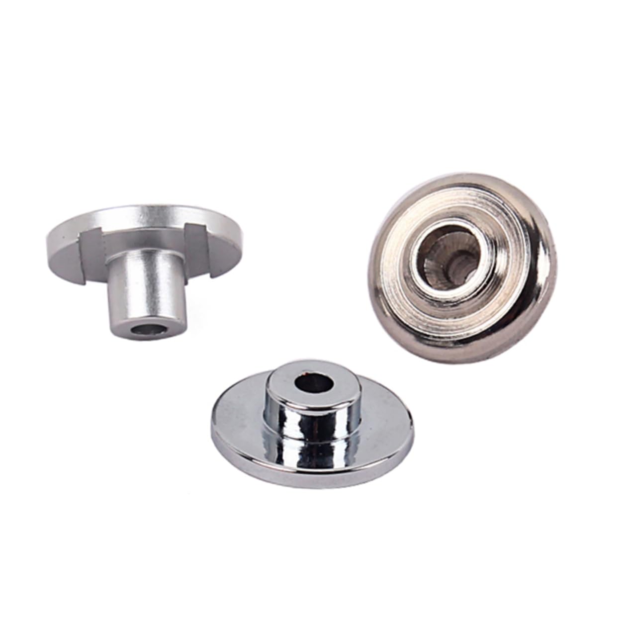 Abaodam 9 Pcs Set Bass Pressure String Tree Buckle Electric Guitar Bass Retainer Guitar Parts Accessories Easy Install Screws