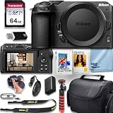 Nikon Z30 20.9MP 4K Video Recording Vlogging Camera (Body only) + 64GB Memory Card + Photo/Video...