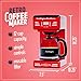 Nostalgia Retro 12-Cup Programmable Coffee Maker With LED Display, Automatic Shut-Off & Keep Warm, Pause-And-Serve Function, Red
