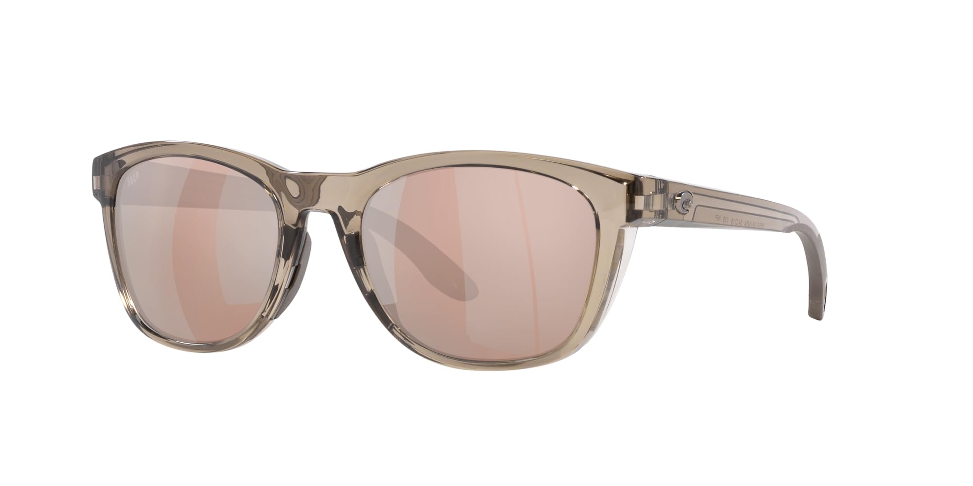 Costa Aleta Polarized Sunglasses Copper Silver Mirror 580P/CAT2