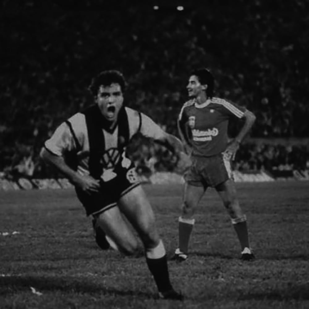 COPA - Maglia retrò - Calcio - Uomo - CA Penarol 1987 - Giallo - 50% Cotone – 50% Poliestere
