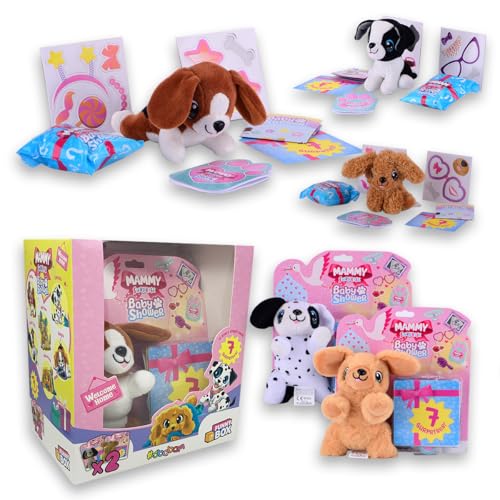 COLLEZIONE MMAMMY SURPRISE BABY SHOWER - Scopri la Mammy Surprise Baby Shower Funny Box! Ogni scatola contiene 2 personaggi diversi, ognuno accompagnato da 7 fantastiche sorprese per coccolare e giocare con i tuoi adorabili cuccioli