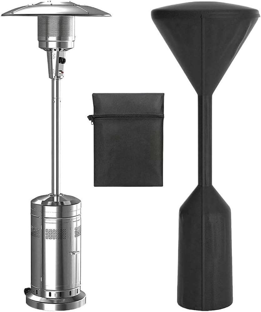 Patio Heater Covers 1Pc Heavy Duty Patio Heater Cover Waterproof Oxford Fabric Weather Resistant