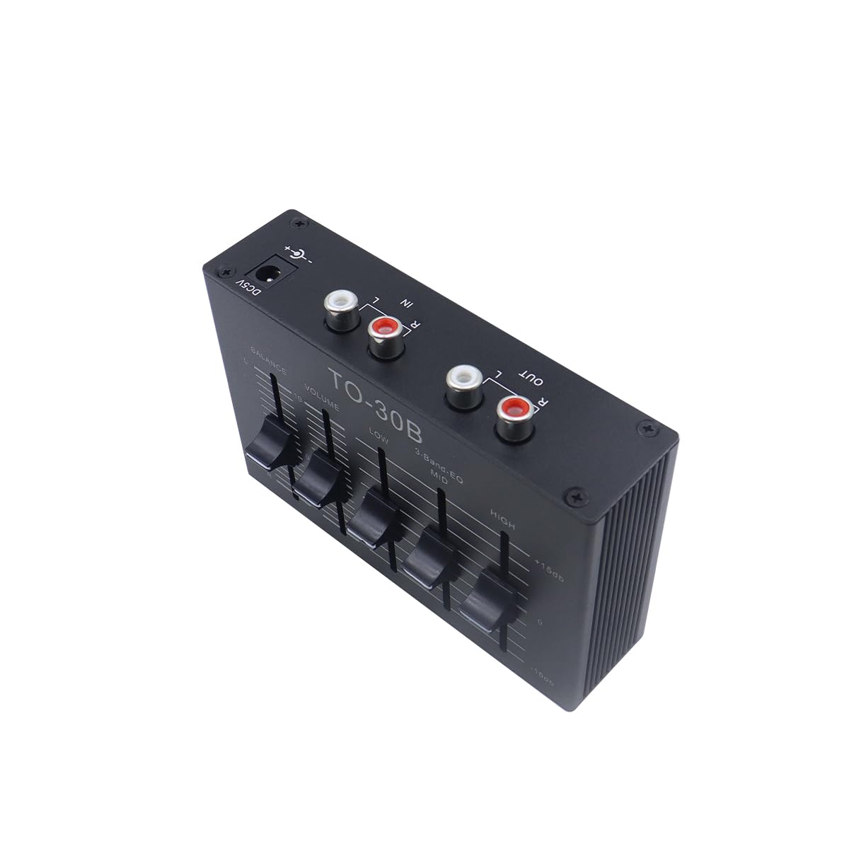 Ticha Controller di bilanciamento audio stereo, preamplificatore simmetrico a tre stadi con controllo volume