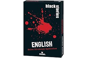Black Stories: Solve 50 Creepy Mysteries with This Enigmatic Card Game