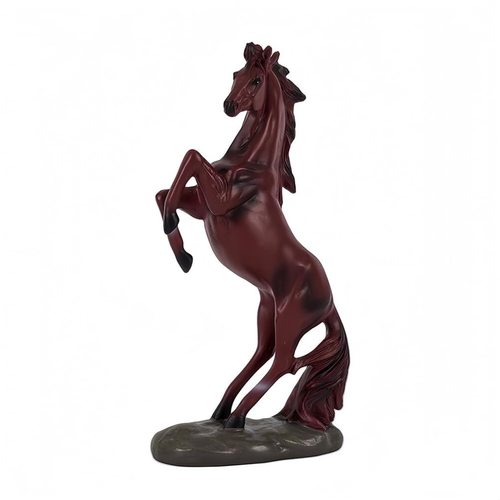 JJJing5 Decor Horse Art Figurines Resin Statue Creative Decor for Living Rooms Nightstand Accessories(B4)