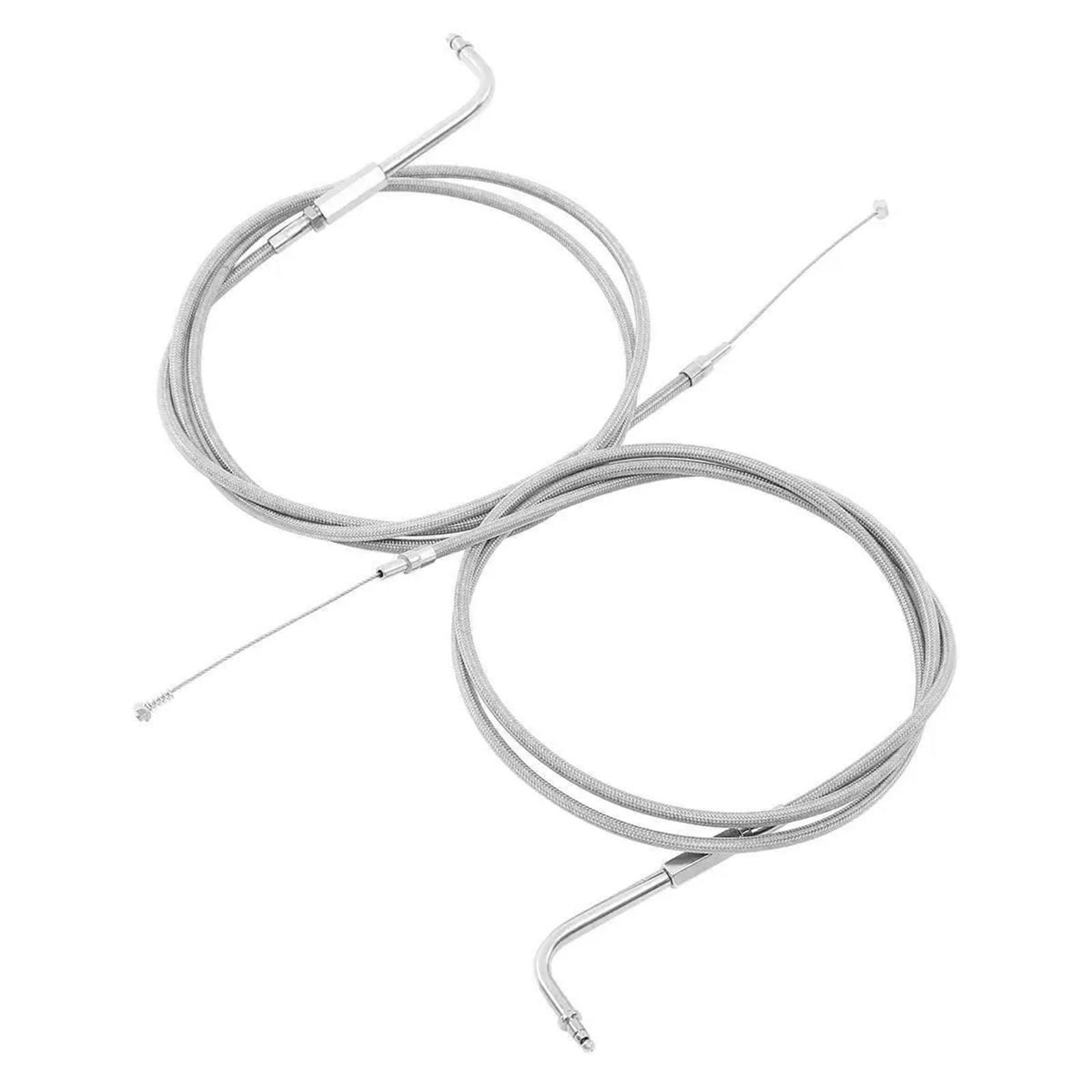 2X Gaszug Für Motorrad, 150 cm, Für H&Arley Road King Dyna Softail FLH FLT FXD FXST FLST